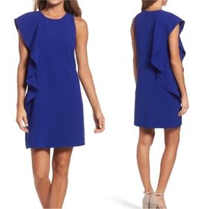 Chelsea28 Asymmetrical Ruffle Shift Dress
NWOT